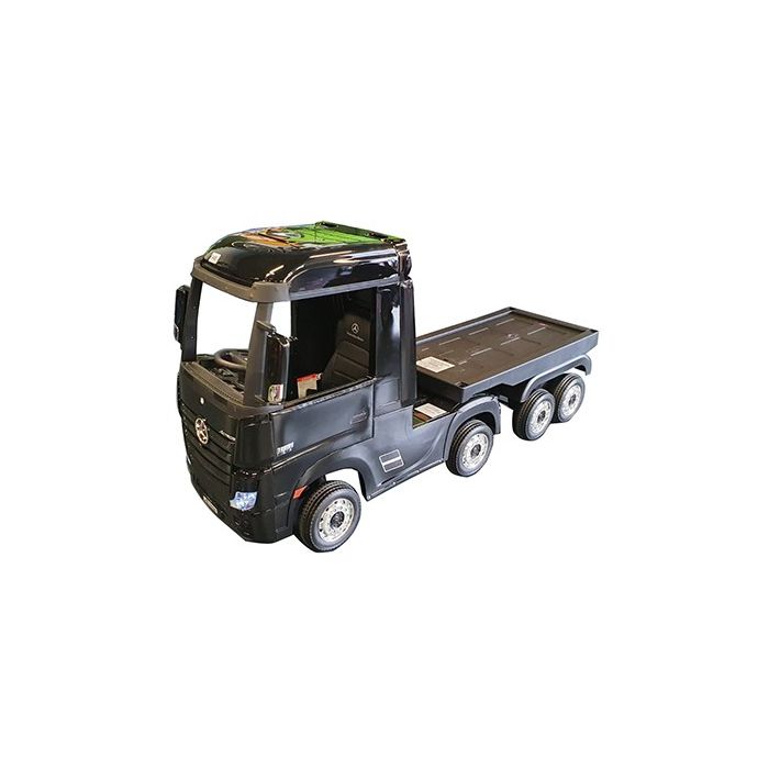 Mercedes Actros/Scania Trailer Zwart Rubber Banden
