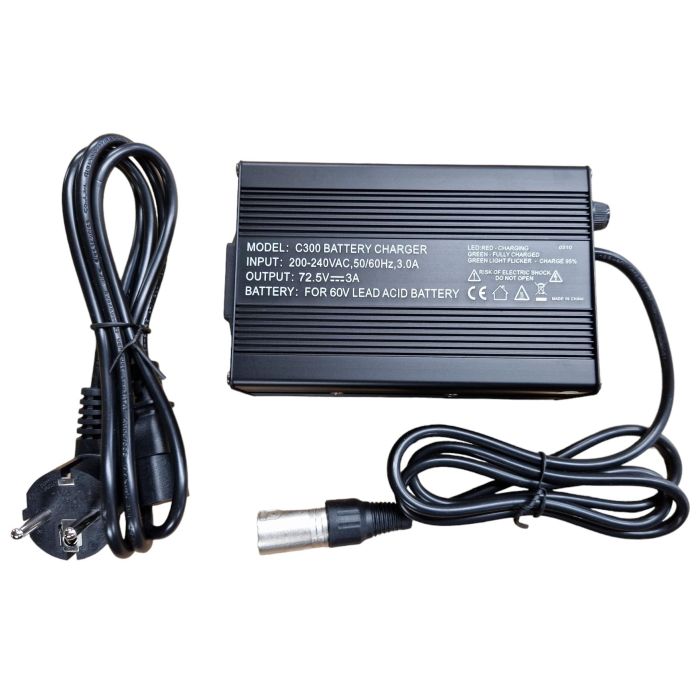 Z Oplader 60 Volt Speciale 3-pin-aansluiting
