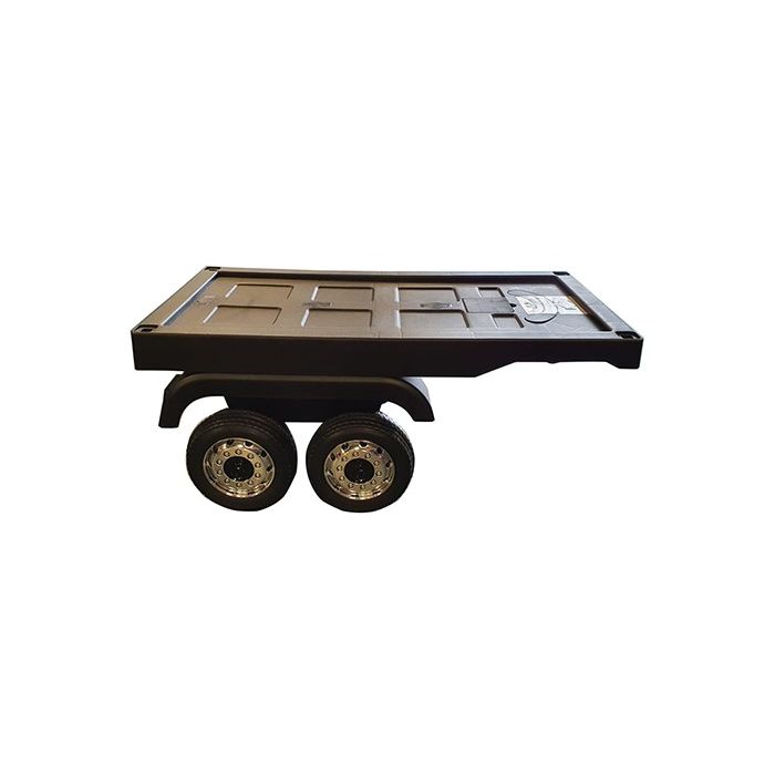 Mercedes Actros/Scania Trailer Zwart Rubber Banden