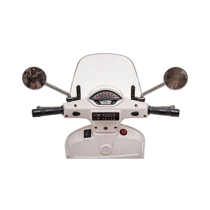 Accu Vespa Scooter GTS DELUX 12Volt Roze met koffer