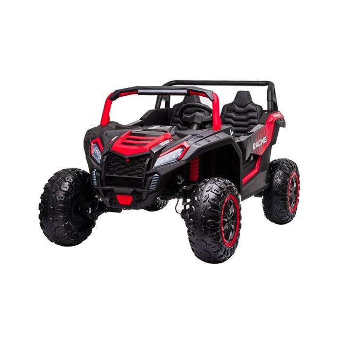 Elektrische Kinderbuggy PhantomXL 24V 4X4 Rood 2 Persoons