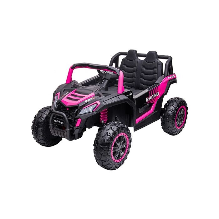 Elektrische Kinderbuggy Phantom 4X4 Roze 2 Persoons
