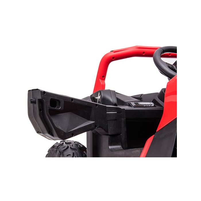 Elektrische Kinderbuggy Phantom 4X4 Rood 2 Persoons