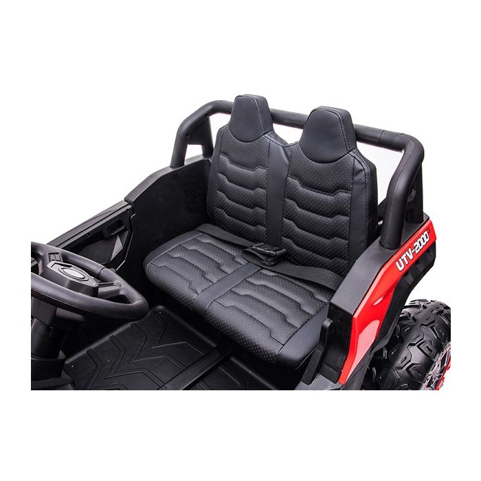 Elektrische Kinderbuggy Phantom 4X4 Rood 2 Persoons