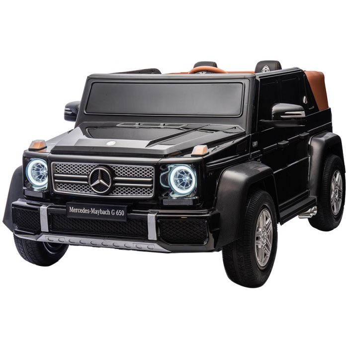 Elektrische kinderauto Mercedes Maybach G650 XXL 2 pers. 24V brushless  MP4