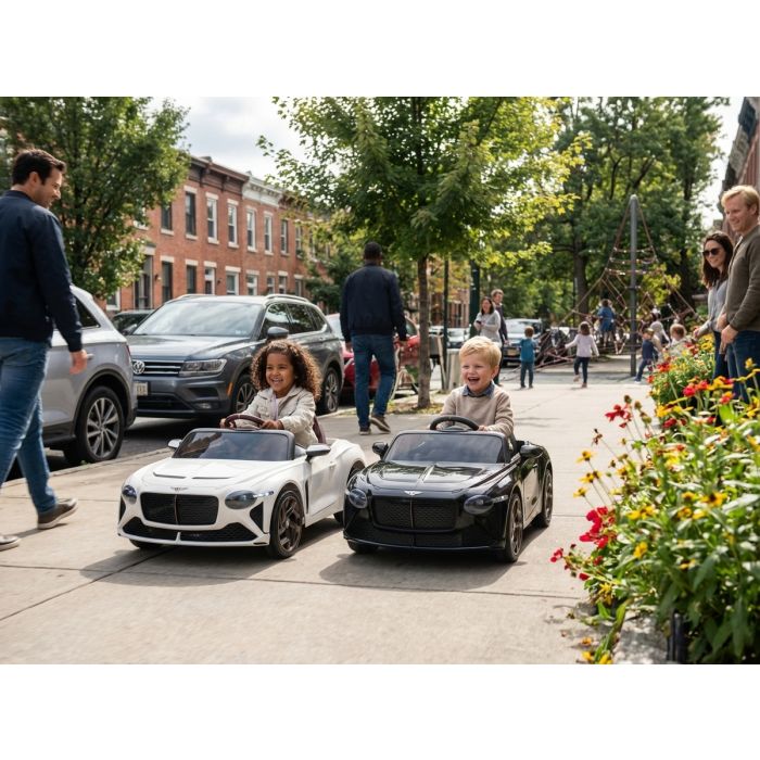 Elektrische Kinderauto BENTLEY Bacalar Zwart