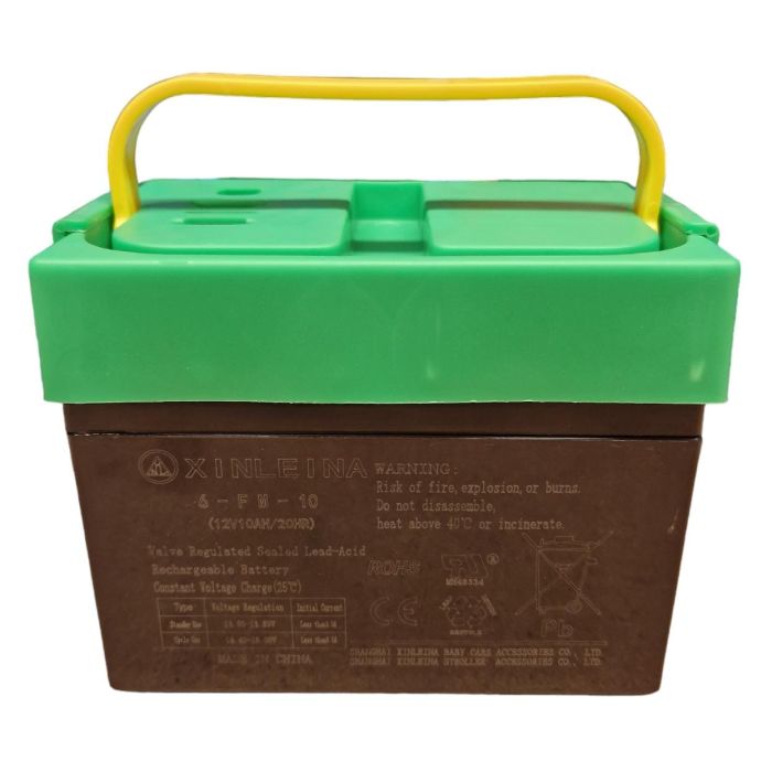 Z AccuPakket 12Volt 10Ah zonder oplaadpunt.