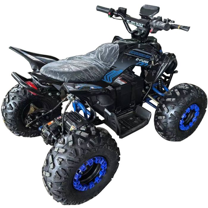 Elektrische kinderquad Midi Draconis Blauw 1200W 48V Brushless LCD-Scherm