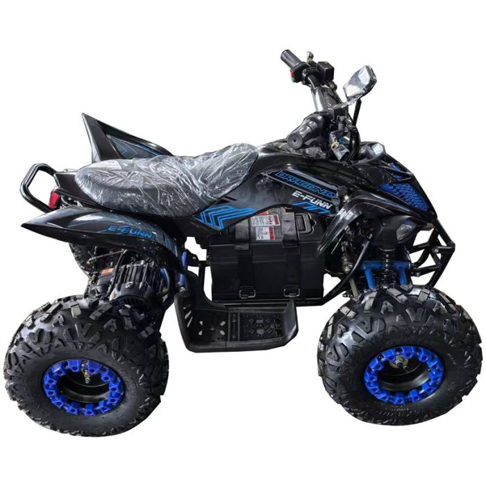 Elektrische kinderquad Midi Draconis Blauw 1200W 48V Brushless LCD-Scherm