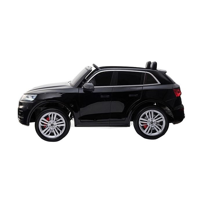 Accu Kinderauto Audi Q5 Zwart Metallic 4X4 2 Persoons 24V