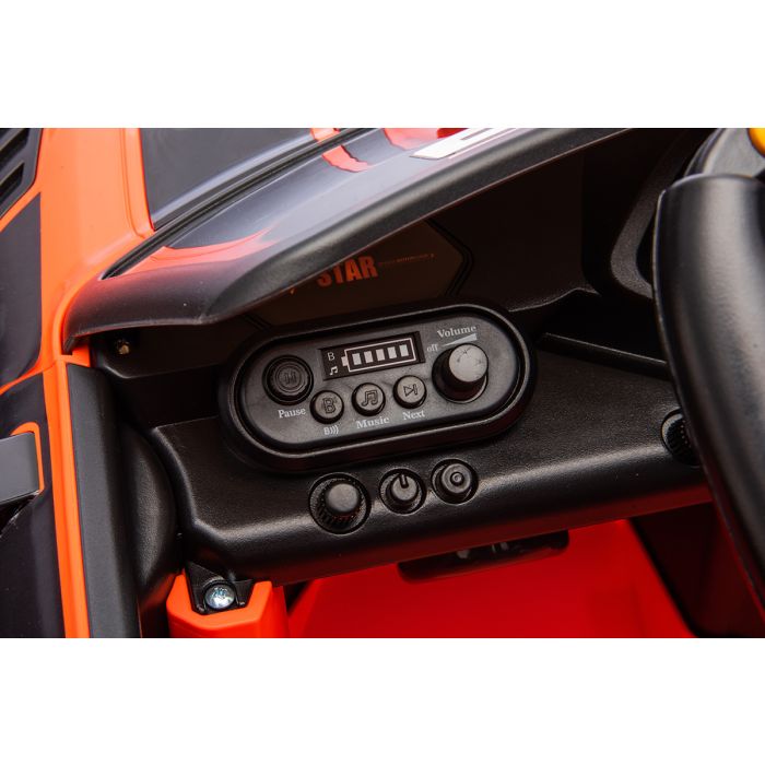 Accu Auto Mercedes AMG GT3 Oranje 1Pers