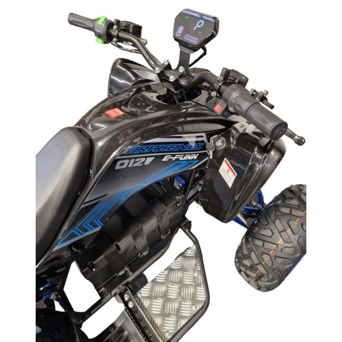 Elektrische kinderquad Maxi Blizzard Quad 1500W 60V Brushless Blauw