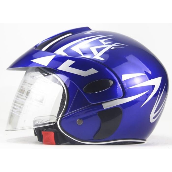 Scooter Helm Blauw