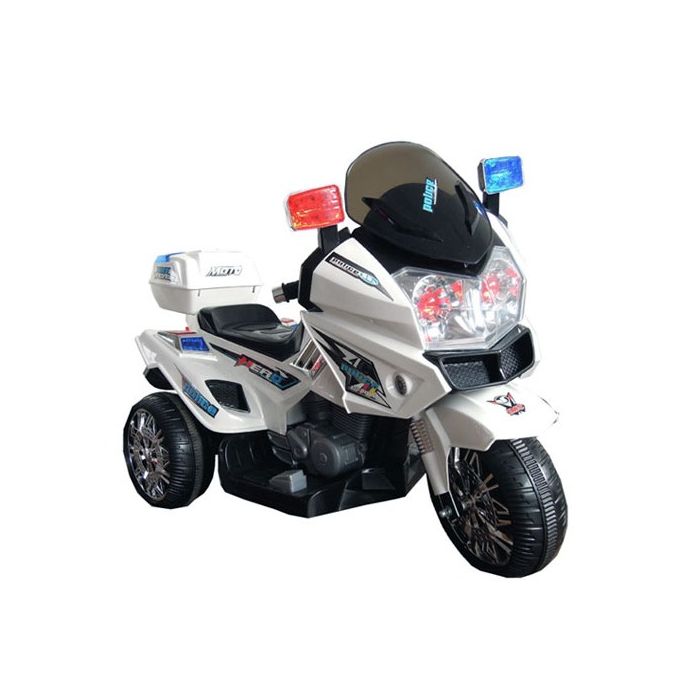 Accu Motor Beemer Politie GTL Wit 12Volt