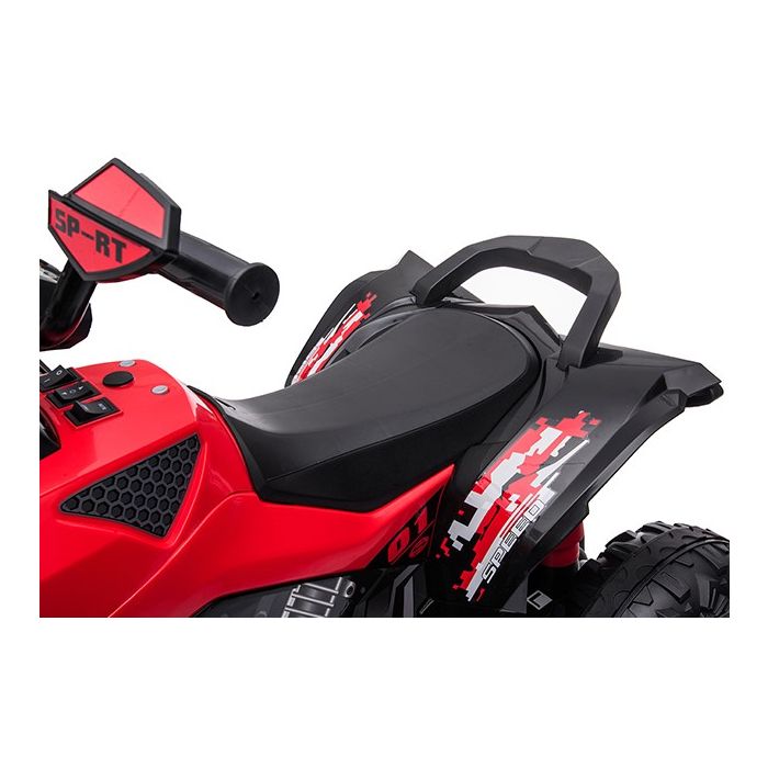 Elektrische kinderquad Python Rood 12V
