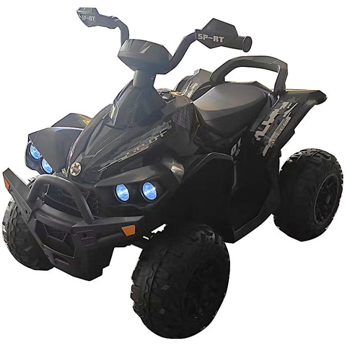 Elektrische kinderquad Python Zwart 12V