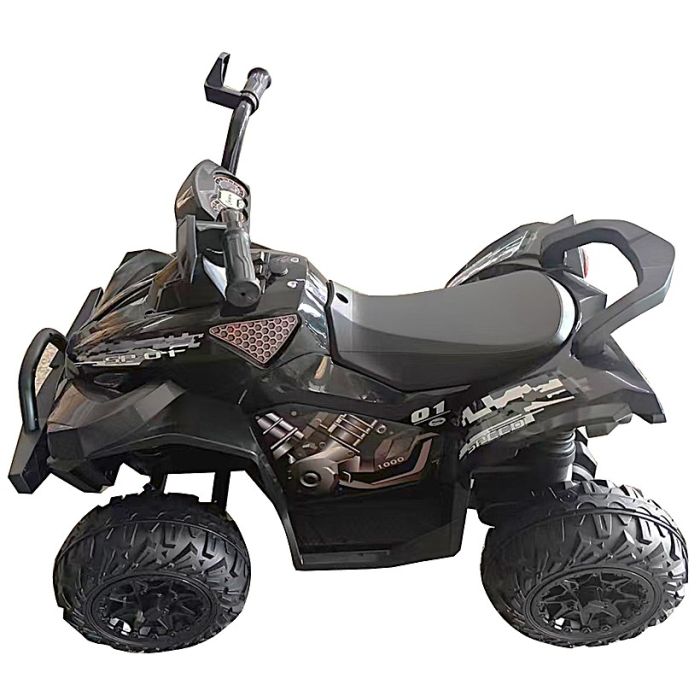 Elektrische kinderquad Python Zwart 12V