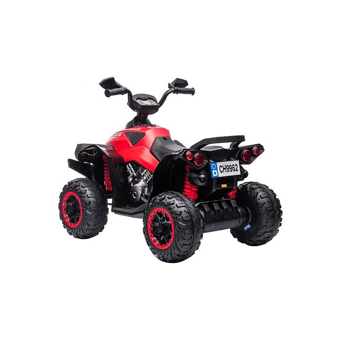 Elektrische kinderquad Python Rood 12V