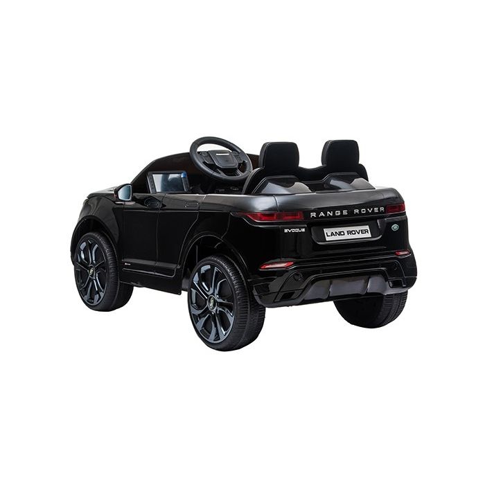 Kinder Accu Auto Range Rover Evoque Zwart Metallic MP4