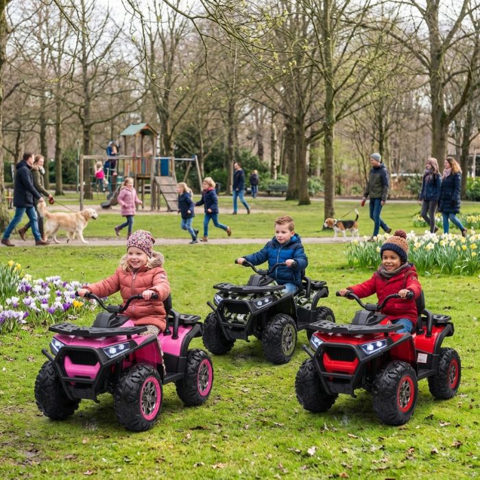 Elektrische kinderquad Mamba 24Volt Camo Groen met RC