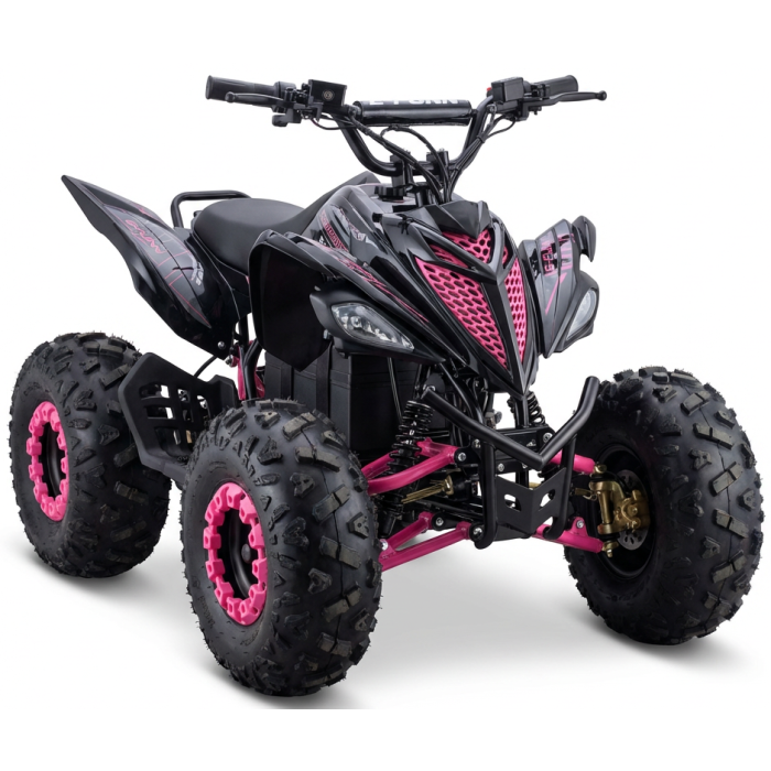 Elektrische kinderquad Midi Draconis Roze 1200W 48V Brushless LCD-Scherm