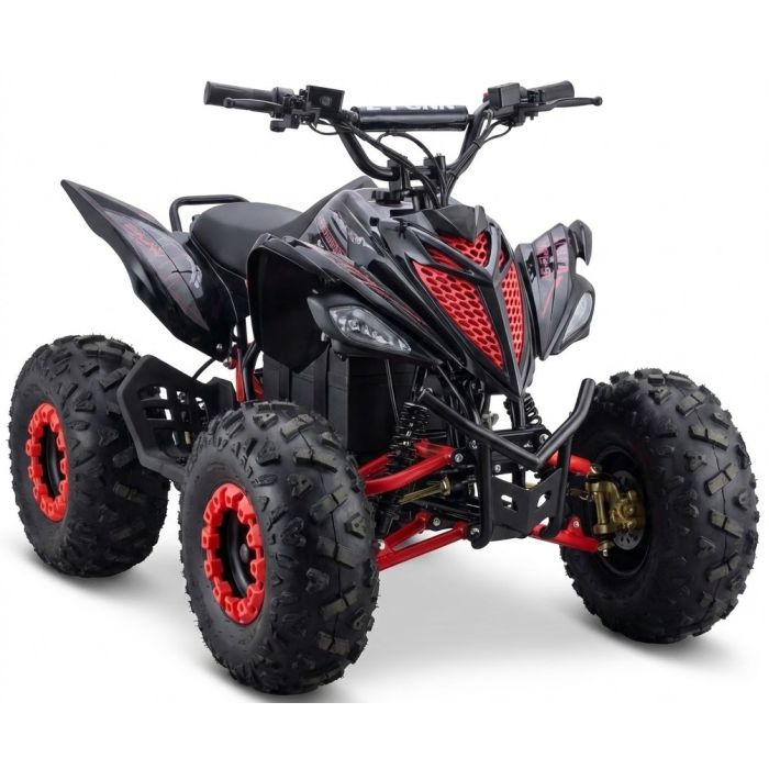 Elektrische kinderquad Midi Draconis Rood 1200W 48V Brushless LCD-Scherm