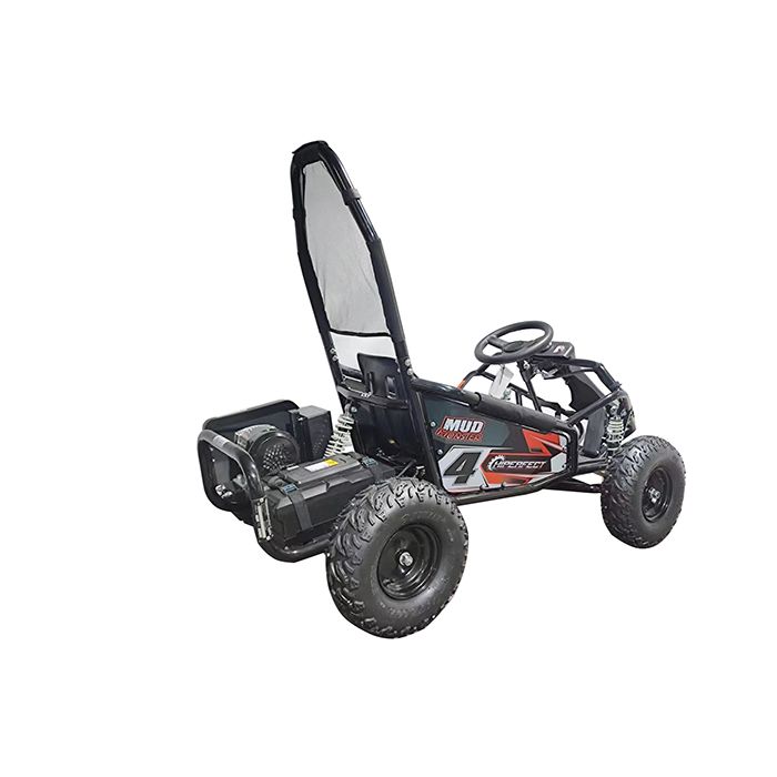 Elektrische kinderquad Midi Buggy Sahara Zwart 1000W 48V Brushless