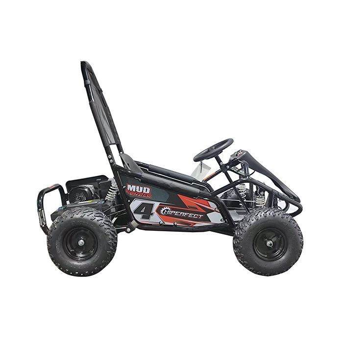 Elektrische kinderquad Midi Buggy Sahara Zwart 1000W 48V Brushless