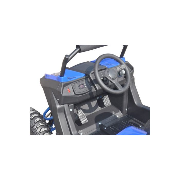 Elektrische kinderquad Midi Buggy Desert Blauw 48V 1200W Brushless