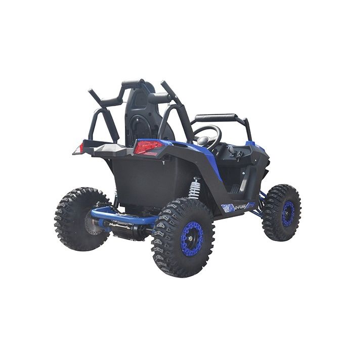 Elektrische kinderquad Midi Buggy Desert Blauw 48V 1200W Brushless