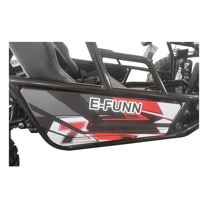 Elektrische Buggy Gobi Rood 2 persoons 60V 2000W
