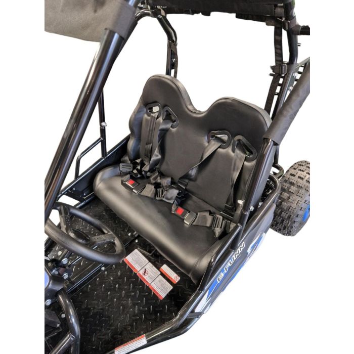 Elektrische Buggy Gobi Blauw 2 persoons 60V 2000W