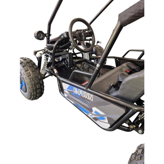 Elektrische Buggy Gobi Blauw 2 persoons 60V 2000W