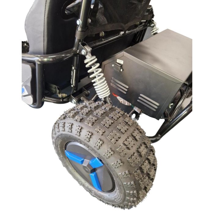 Elektrische Buggy Gobi Blauw 2 persoons 60V 2000W