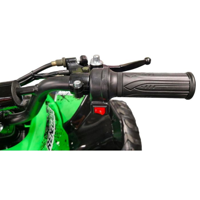 Elektrische kinderquad Midi Cyclone Groen 1200W 48Volt BRUSHLESS LCD-Scherm