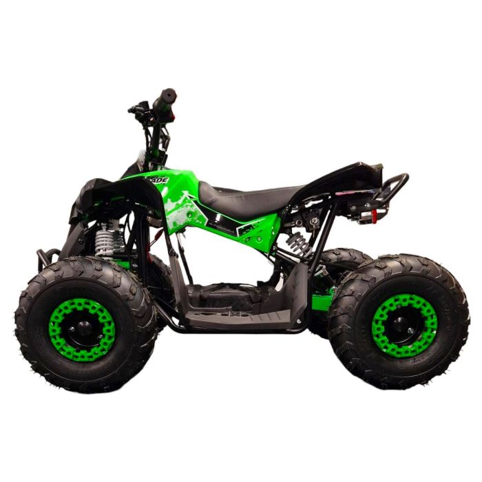 Elektrische kinderquad Midi Cyclone Groen 1200W 48Volt BRUSHLESS LCD-Scherm