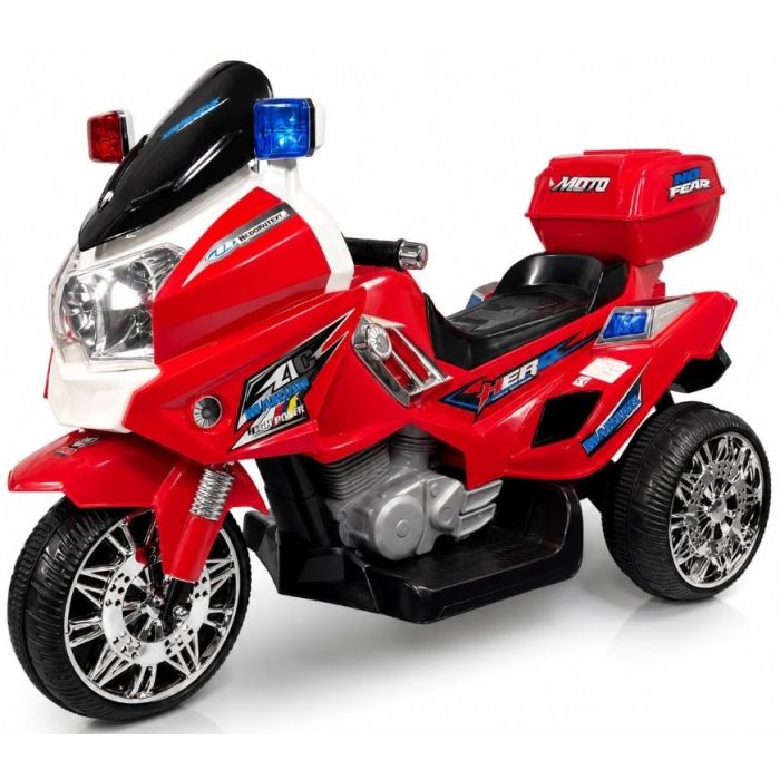 Accu Motor Beemer Brandweer GTL Rood 12Volt
