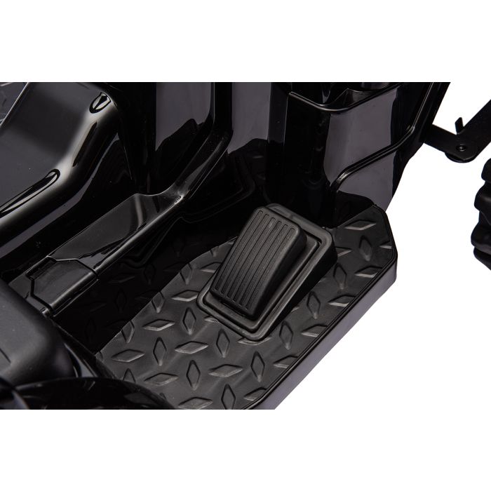 Kinder Accu Tractor met loader en aanhanger Blauw