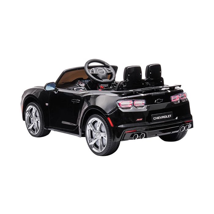 Accu kinderauto Chevrolet Camaro SS Zwart Metallic 12Volt