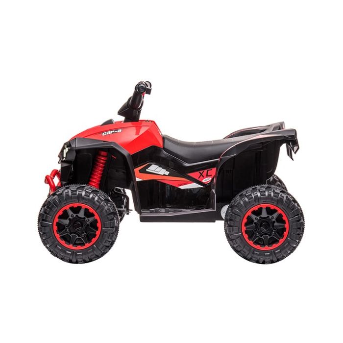 Elektrische kinderquad Cobra-X Rood 12V met RC