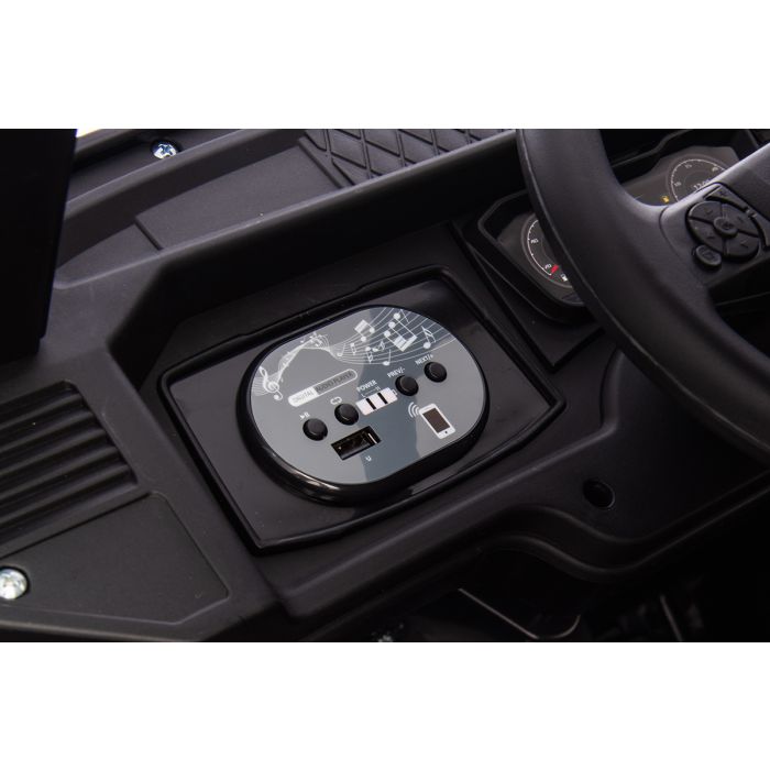 Elektrische Kindervrachtwagen Scania 500R Truck 4X4 Blauw
