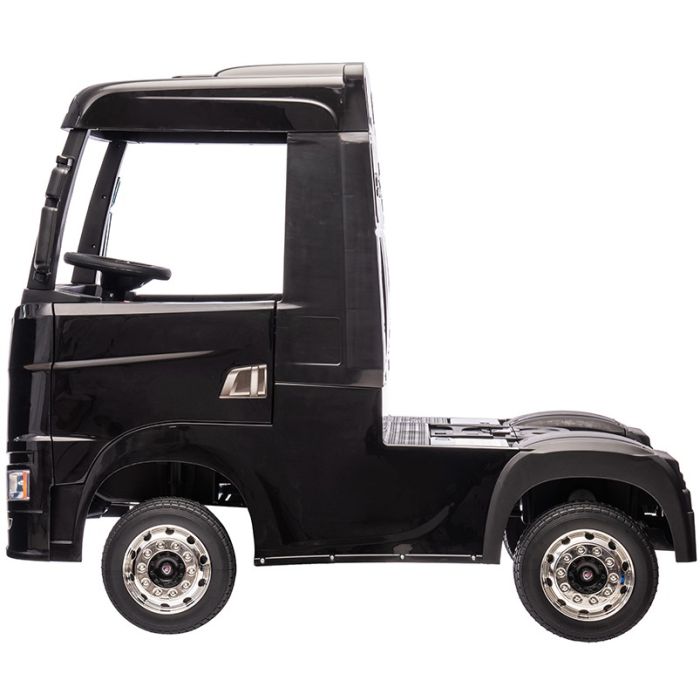 Elektrische Kindervrachtwagen Scania 500R Truck 4X4 Zwart