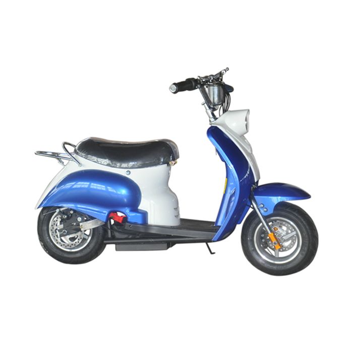 Mini Scooter Classic Blauw 350W 36Volt 3 Speed