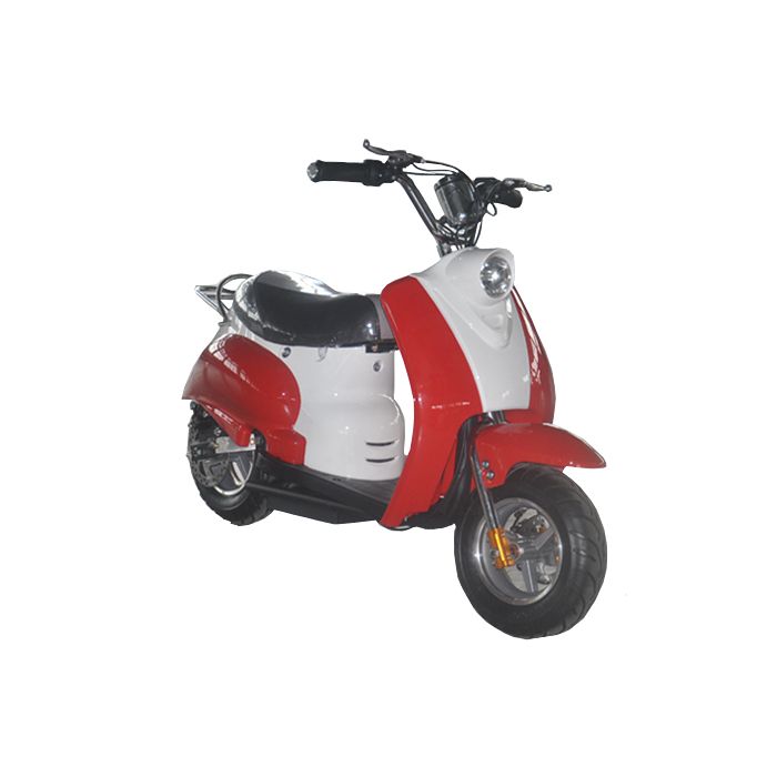 Mini Scooter Classic Rood 350W 36 Volt 3 Speed