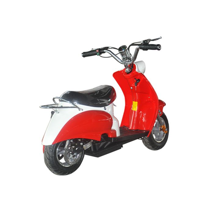 Mini Scooter Classic Rood 350W 36 Volt 3 Speed