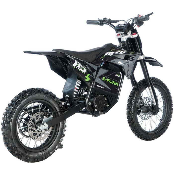Midi Cross Bike JUMPER Flash PRO Groen 2000W Brushless 60Volt Li-Ion