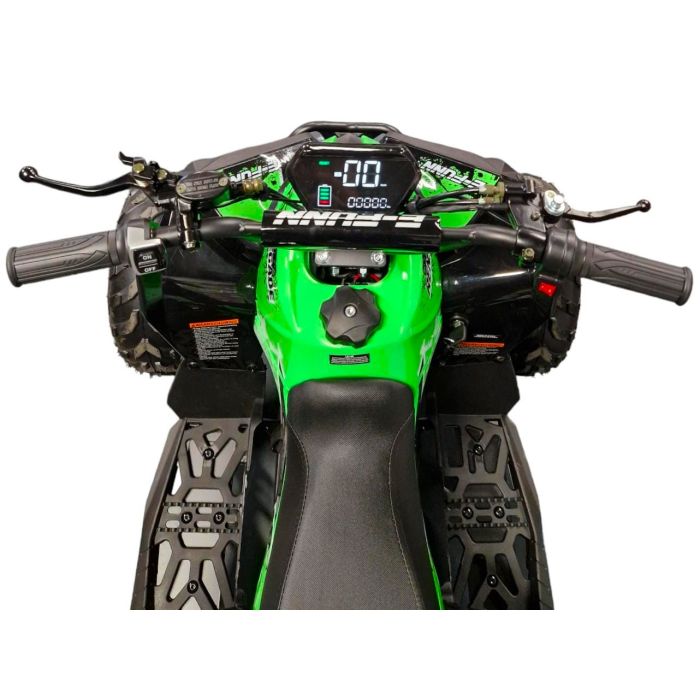 Elektrische kinderquad Midi Cyclone Groen 1200W 48Volt BRUSHLESS LCD-Scherm