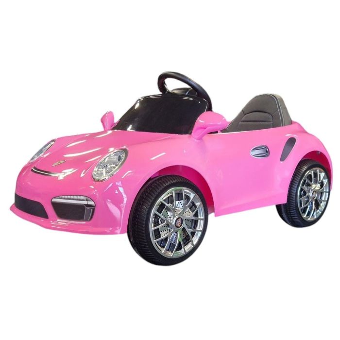 Accu Auto Porsche RUF Roze Metallic 12 Volt 