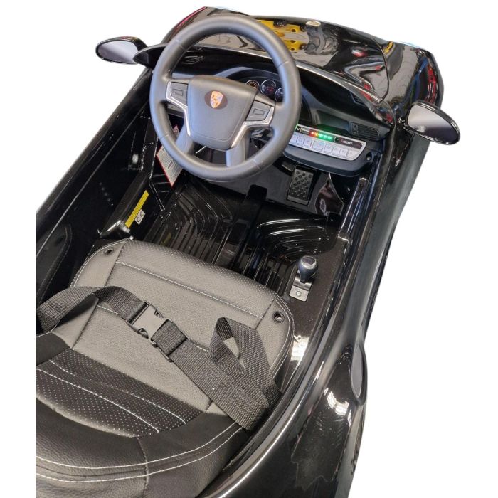 Accu Auto Porsche RUF Zwart Metallic 12 Volt 
