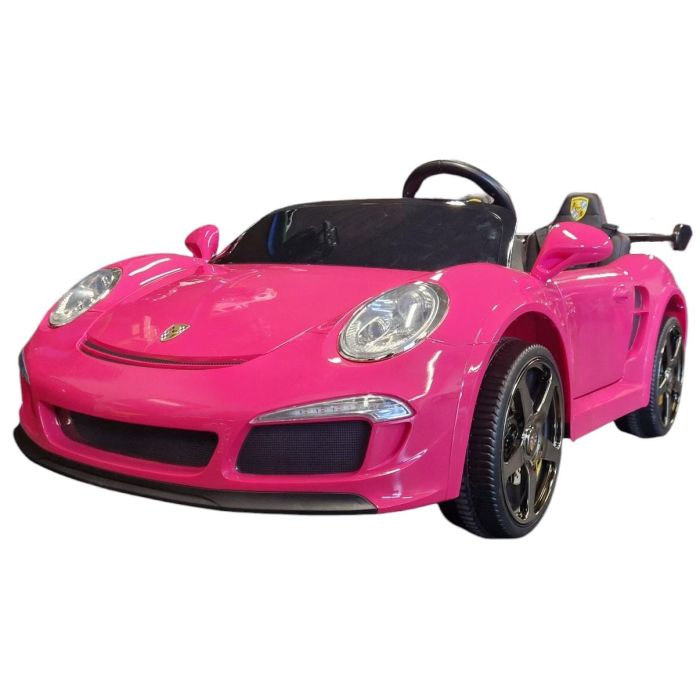 Accu Auto Porsche RUF Roze Metallic 4X4 24 Volt 2 persoons